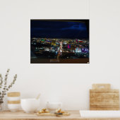 ラスベガス – ガラスに頼らない#1ポスタープリント ポスター (キッチン)