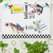 ラスベガス キッチンタオル (折り畳み)