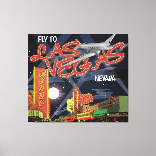 ラスベガス キャンバスプリント (正面)