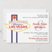 ラスベガス・サイン結婚ズ 招待状 (正面)