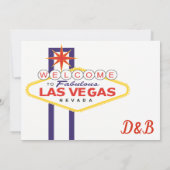 ラスベガス・サイン結婚ズ 招待状 (裏面)