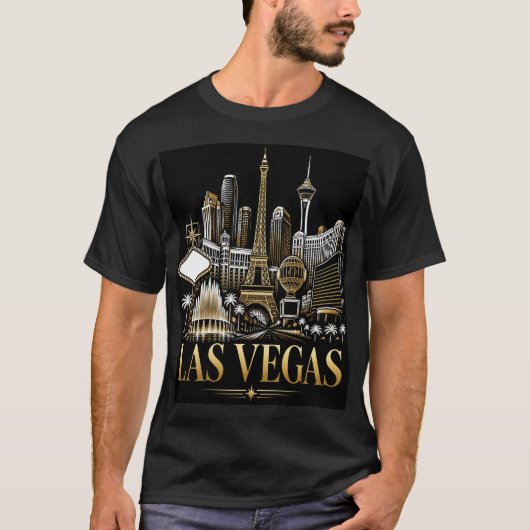 ラスベガス スカイライン Tシャツ (正面)
