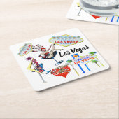 ラスベガス スクエアペーパーコースター (アングル)