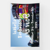 ラスベガス ストリップ ブライズネーム 横断幕 (縦)