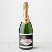 ラスベガス！ スパークリングワインラベル (正面)