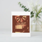 ラスベガス スロット ポップアート ポストカード (スタンド正面)