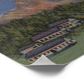 ラスベガス，ニューメキシコ – キャンプルナ ポスター (角)