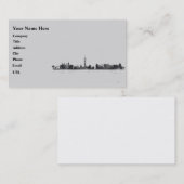 ラスベガス、ネバダのスカイライン 名刺 (正面/裏面)