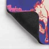 ラスベガス、ネバダのレトロな旅行ポスター。 マウスパッド (コーナー)