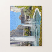 ラスベガス・ネバダの噴水。 ジグソーパズル (縦)