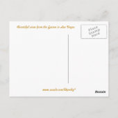 ラスベガス、ネバダの郵便はがき ポストカード (裏面)