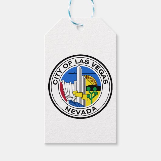 ラスベガス(ネバダ)市印 ギフトタグ (正面)
