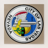 ラスベガス(ネバダ)市印 ジグソーパズル (横)