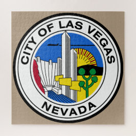 ラスベガス（ネバダ）市印 ジグソーパズル