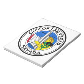 ラスベガス（ネバダ）市印 ノートパッド (回転)