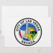 ラスベガス（ネバダ）市印 便箋 (正面/裏面)