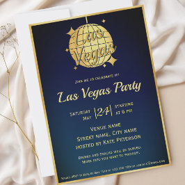 ラスベガス バチェラーパーティー イベント招待状 招待状