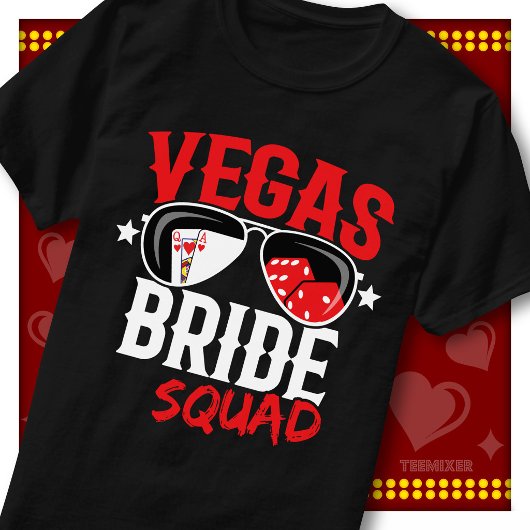 ラスベガス・バチェラー・カジノ・サングラス Tシャツ