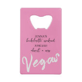 ラスベガス・バチェロレッテ・パーティー クレジットカード栓抜き (裏面)