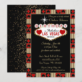 ラスベガス バースデー セレブレーション | パーティー ご招待 招待状