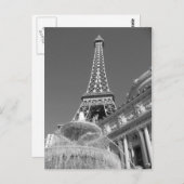 ラスベガス，パリ ポストカード (正面/裏面)