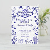 ラスベガス ファン ドゥードル ウェディング 招待状 (スタンド正面)