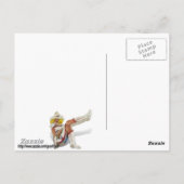 ラスベガス，フレモント通り-グリッターガルッチガル ポストカード (裏面)