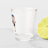 ラスベガス ブライダルパーティー 赤髪の花嫁 ショットグラス (右)