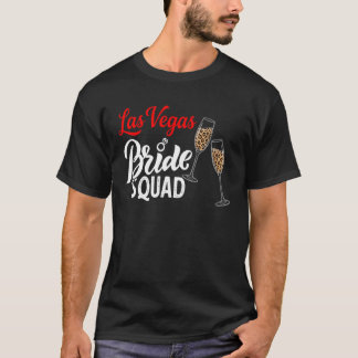 ラスベガス・ブライド・スカッド 2026 ラスベガスで結婚 バチェラーエット Tシャツ