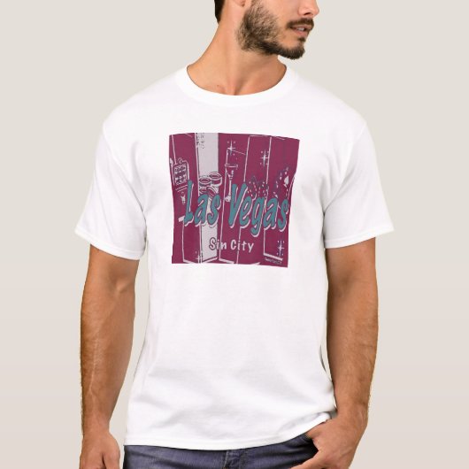 ラスベガス ポップアート Tシャツ (正面)
