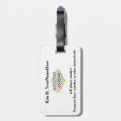 ラスベガス ラゲッジタグ (裏面縦)