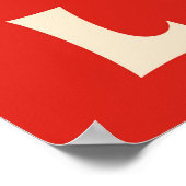 ラスベガス、女性とカード、旅行 ポスター (角)