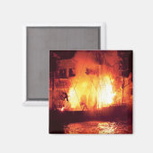 ラスベガス – 宝島 – 爆発、船を放棄 マグネット (正面/裏面)