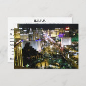 ラスベガス 披露宴 RSVP (正面/裏面)