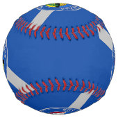 ラスベガス、米国の旗との愛国心が強いソフトボール ソフトボール (裏面)