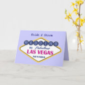 ラスベガス-結婚式 カード (黄色い花)