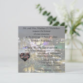 ラスベガス&結婚披露宴カジノハート 招待状 (スタンド正面)