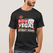 ラスベガス 誕生日パーティー グループ Tシャツ (正面)