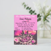 ラスベガス 21歳の誕生日パーティー 招待状 (スタンド正面)