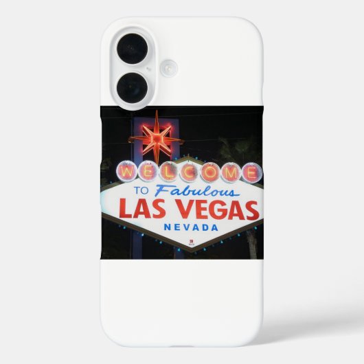 ラスベガス iPhone 16 カースケース 🤳 Case-Mate iPhoneケース (裏面)