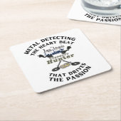 ラスベガス、LVUTH紙コースター スクエアペーパーコースター (アングル)