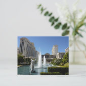 ラスベガスCaesars宮殿の噴水の噴水 ポストカード (スタンド正面)