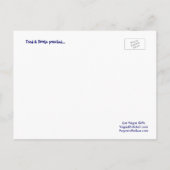 ラスベガスPOOLパーティーはがき インビテーションポストカード (裏面)