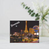 ラスベガスUSAポストカードへようこそ ポストカード (スタンド正面)