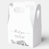 ラスベガ結婚スのパーソナライズされたお願い フェイバーボックス (オープン)