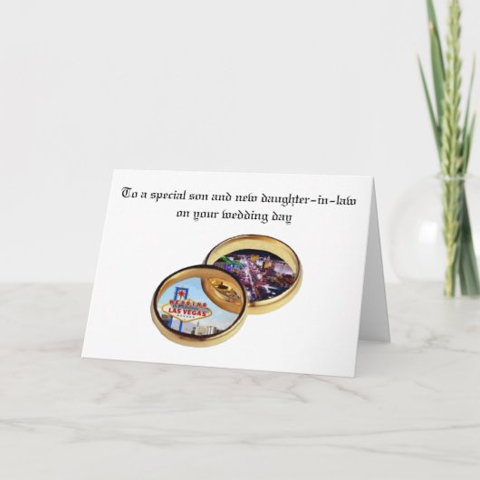 ラスベガ結婚ス（ホールスワース）カード カード (正面)