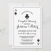 ラスベガ遊スクラブズカードエースまたはキングクイーン 招待状 (正面)