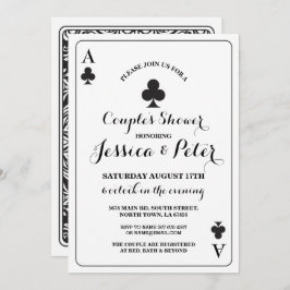 ラスベガ遊スクラブズカードエースまたはキングクイーン 招待状