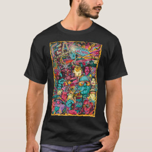 ラスベサイケデリックガスで恐怖と嫌悪クラシック Tシャツ