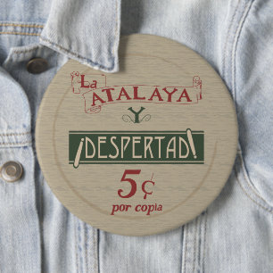 ラスペインのアタラヤY絶望5セントピン 缶バッジ